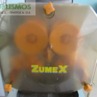 Αυτόματος Αποχυμωτής zumex με inox Τροχήλατη Βάση