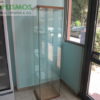 Επιδαπέδια Γυάλινη Βιτρίνα Ουδέτερη