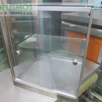 Επιτραπέζια Γυάλινη Βιτρίνα Ουδέτερη