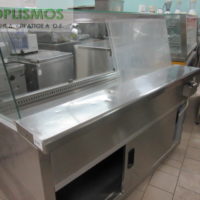 Βιτρίνα Θερμοθάλαμος 150cm