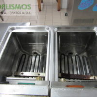 Φριτέζα διπλή τριφασική