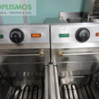 Φριτέζα διπλή τριφασική