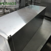 Ραφιέρα επιτοίχια κλειστή 1m