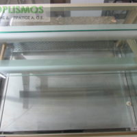 Βιτρίνα ζεστών 1m