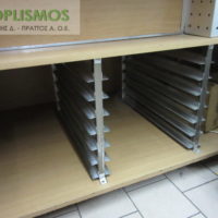 Βιτρίνα ζεστών 140cm