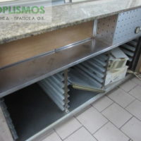 Βιτρίνα ζεστών 150cm