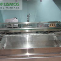 Βιτρίνα ζεστών Τυροπιτιέρα