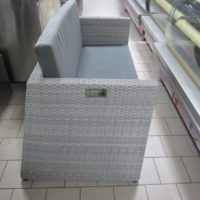 Γκρί καναπές διπλός