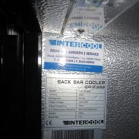 Ψυγείο Βιτρίνα icg 208sb intercool