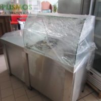 Πάγκος ερμάριο με θερμοθάλαμο