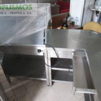 Πάγκος ερμάριο με θερμοθάλαμο