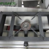 Σιδερένιο φλόγιστρο αερίου τριπλό