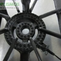 Φλόγιστρο τριπλό μαντεμένιο