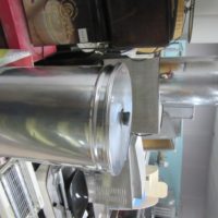 Δοχείο κυλινδρικό ανοξείδωτο