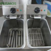 Φριτέζα ηλεκτρική διπλή