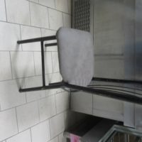 Καρέκλα Μεταλλική Μαύρη
