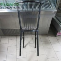 Καρέκλα Μεταλλική Μαύρη