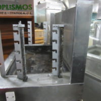 Ψησταριά τροχήλατη με 2 ατέρμονες