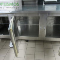 Ψυγείο πάγκος με βιτρίνα