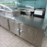 Ψυγείο πάγκος με βιτρίνα