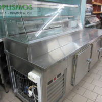 Ψυγείο πάγκος με βιτρίνα
