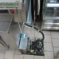 Ψυγείο βιτρίνα πάγκου με μοτέρ