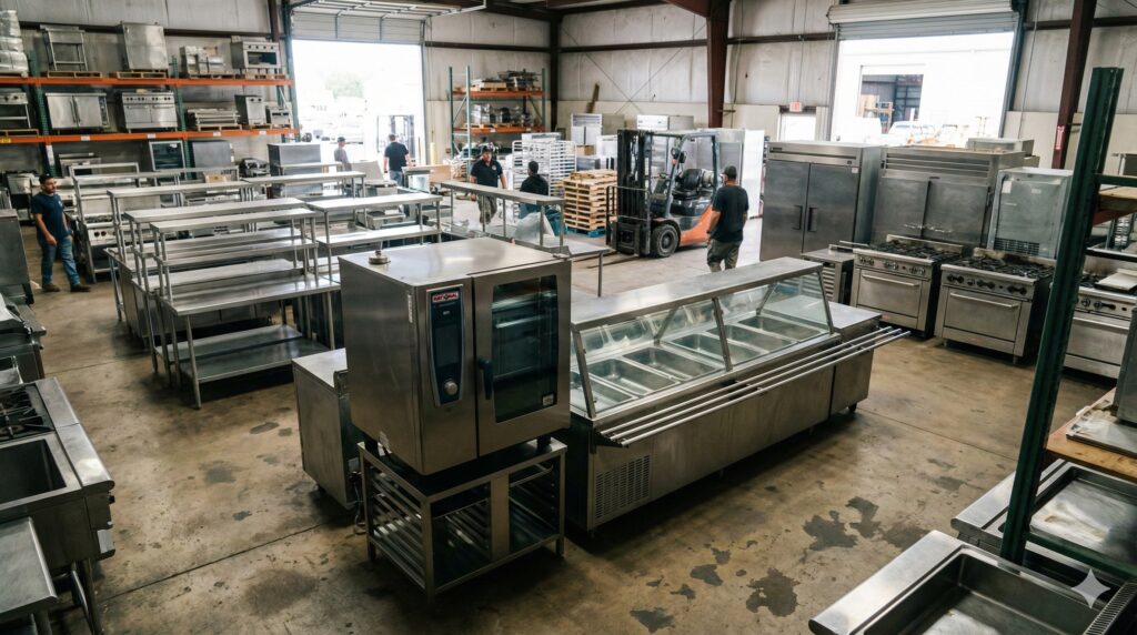 τα βασικά μηχανήματα ενός μαγειρείου (Φούρνος, Μπεν Μαρί, Πάγκος)