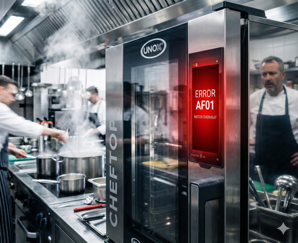 unox cheftop error af01