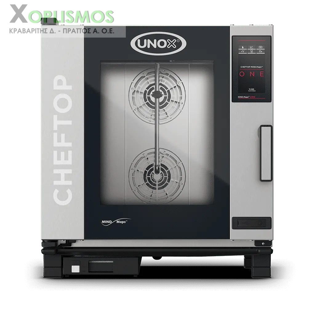 Φούρνος unox cheftop mind.maps™ one xevc 0711 e1rm (7 θέσεων gn 1/1)
