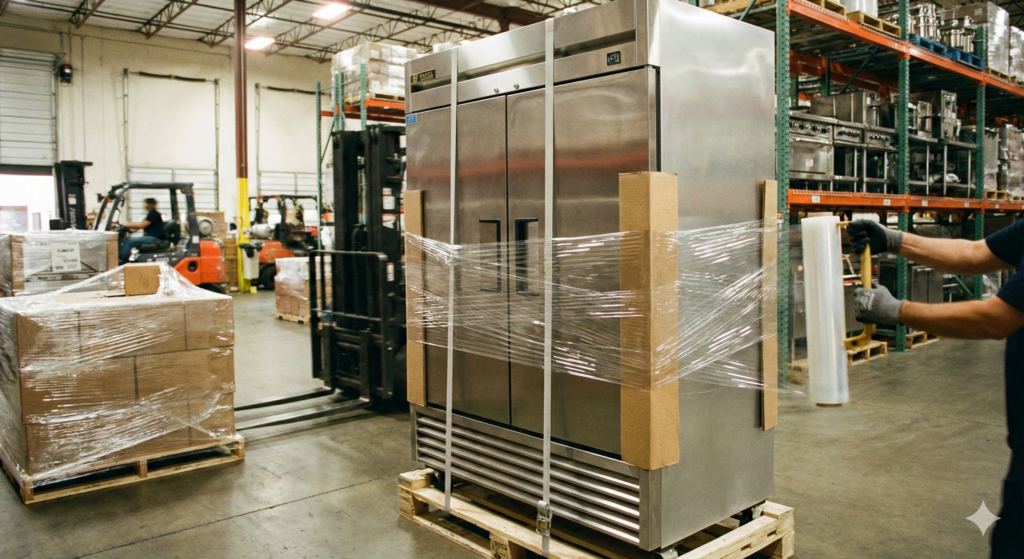 Ασφαλής συσκευασία και αποστολή επαγγελματικού εξοπλισμού εστίασης