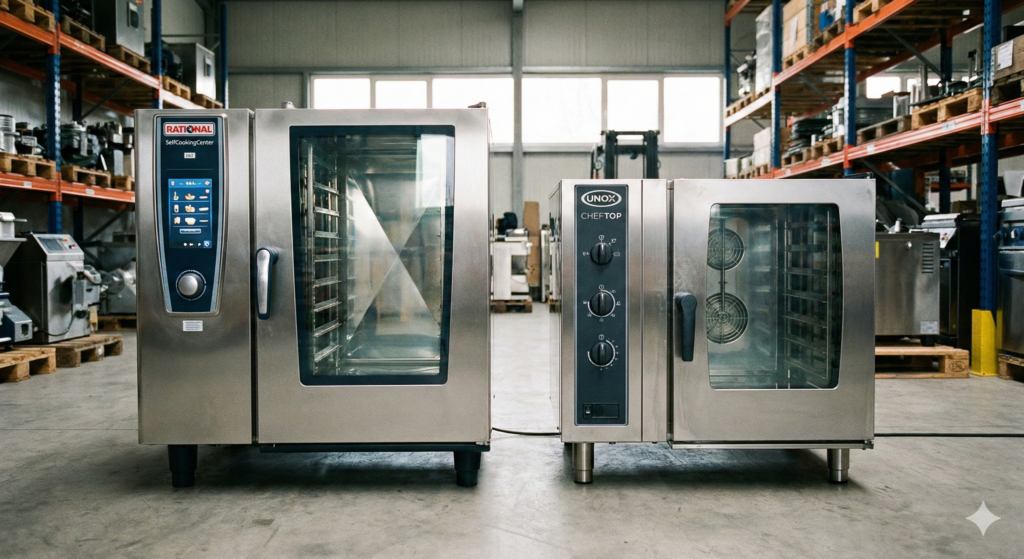 Σύγκριση επαγγελματικών φούρνων rational και unox