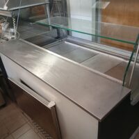 Μεταχειρισμένο Ψυγείο Βιτρίνα Συντήρησης Κρεάτων / Αλλαντικών 1.24m