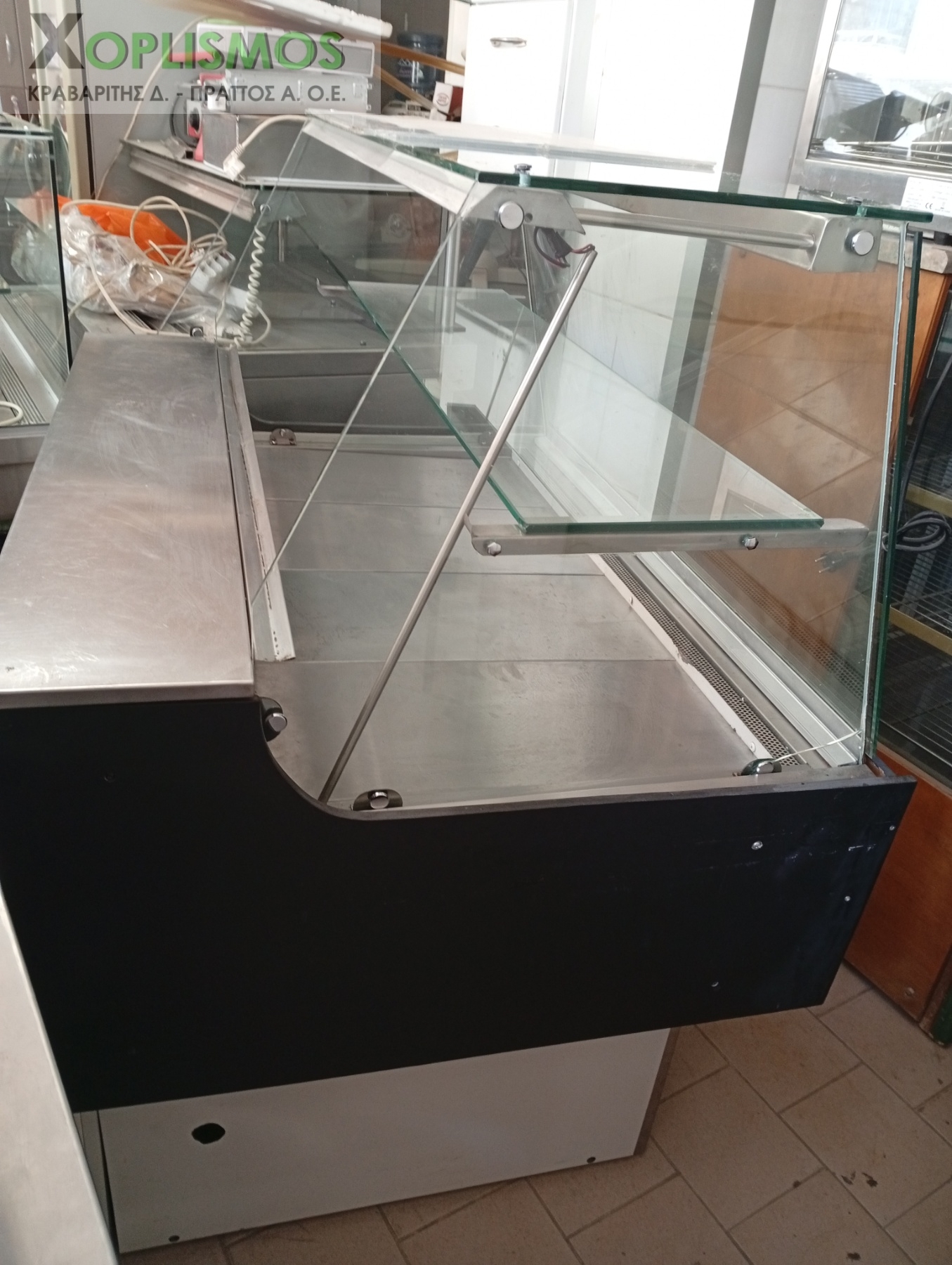 Μεταχειρισμένο Ψυγείο Βιτρίνα Συντήρησης Κρεάτων / Αλλαντικών 1.24m