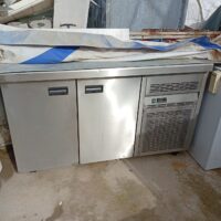 Μεταχειρισμένο Ψυγείο Πάγκος Συντήρησης inox 2 Πόρτες (140x60)