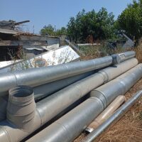 Μεταχειρισμένα Χωνιά Εξαερισμού Γαλβανιζέ (30 Μέτρα Διάφορες Διαμέτροι)