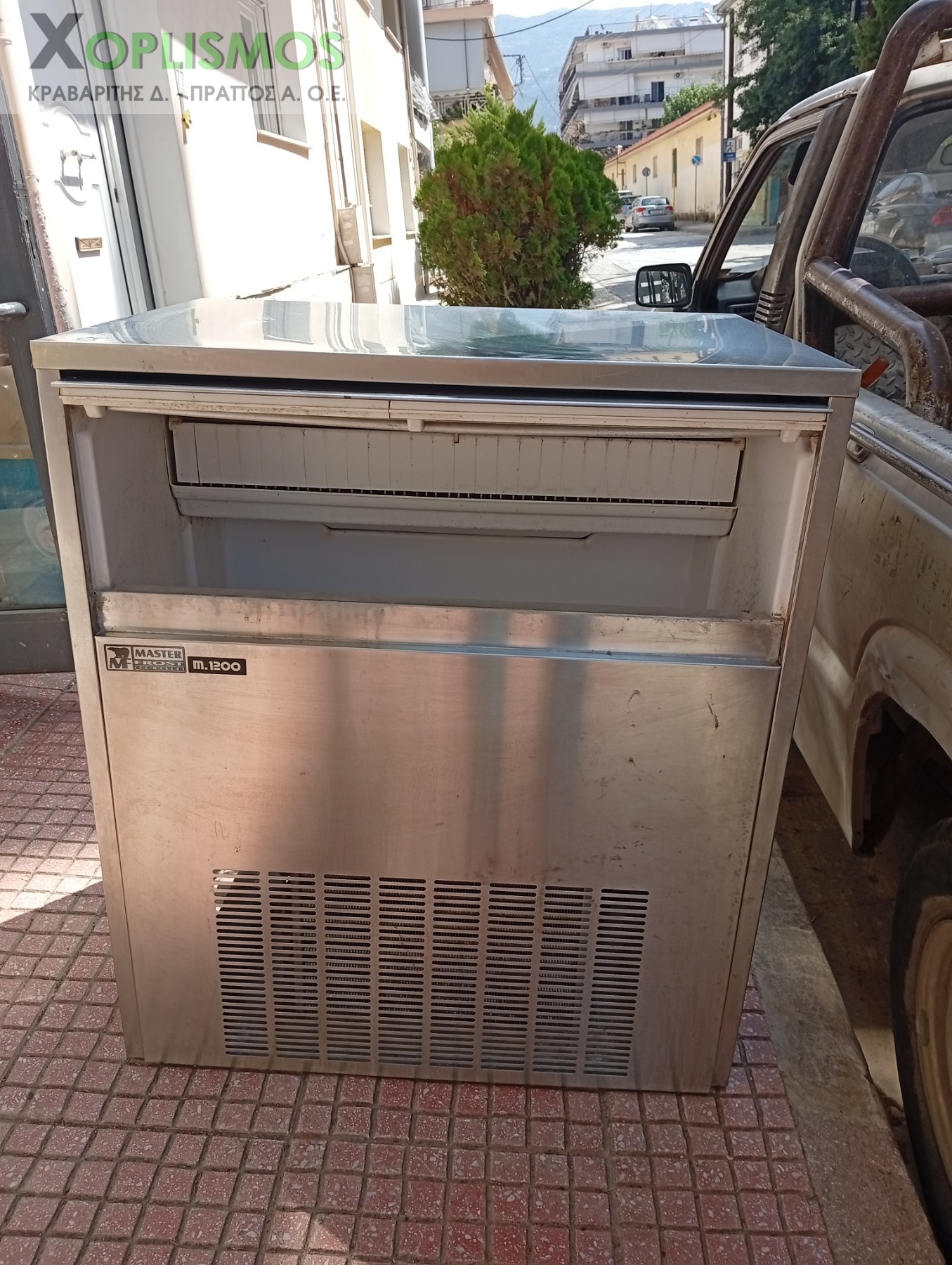 Μεταχειρισμένη Επαγγελματική Παγομηχανή masterfrost m1200 (120kg/24h)